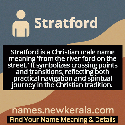 Stratford Name Meaning and Origin