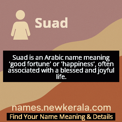 Suad Name Meaning and Origin