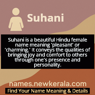 Suhani Name Meaning and Origin