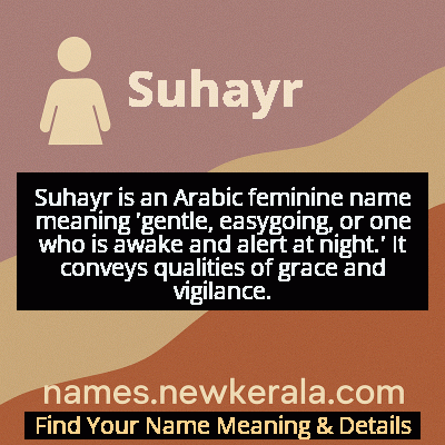 Suhayr Name Meaning and Origin