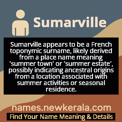 Sumarville Name Meaning and Origin