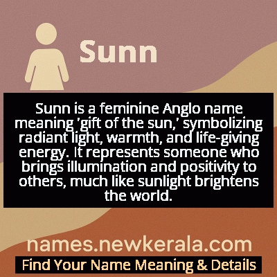 Sunn Name Meaning and Origin