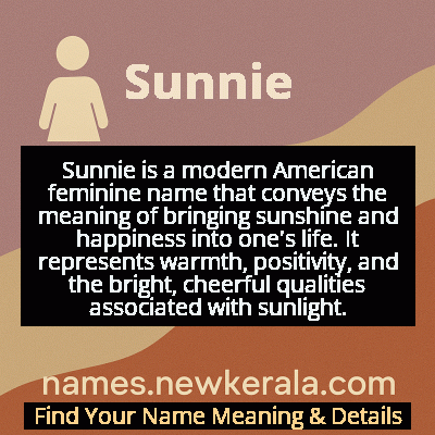 Sunnie Name Meaning and Origin