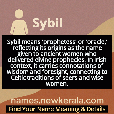 Sybil Name Meaning and Origin