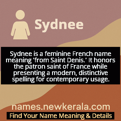 Sydnee Name Meaning and Origin