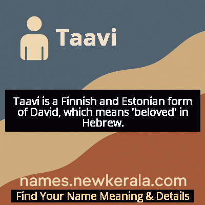 Taavi Name Meaning and Origin
