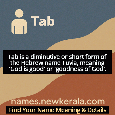 Tab Name Meaning and Origin