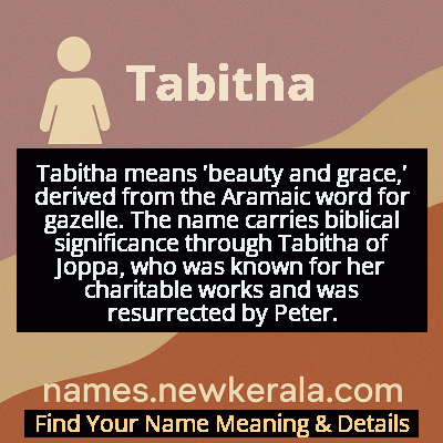 Tabitha Name Meaning and Origin