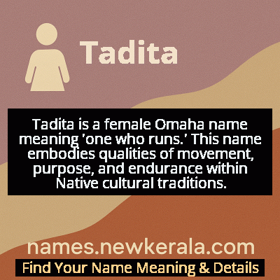 Tadita Name Meaning and Origin
