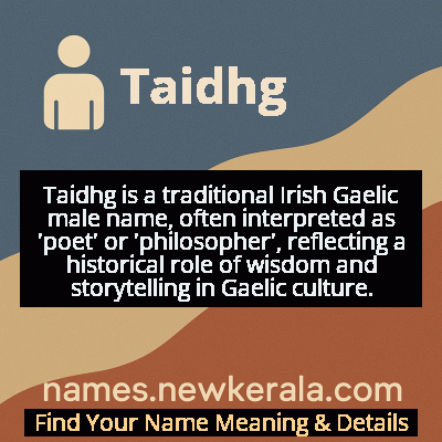 Taidhg Name Meaning and Origin