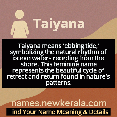 Taiyana Name Meaning and Origin