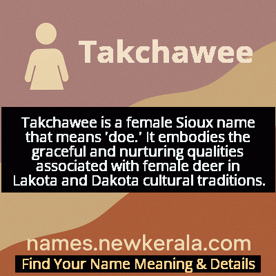 Takchawee Name Meaning and Origin