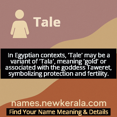 Tale Name Meaning and Origin