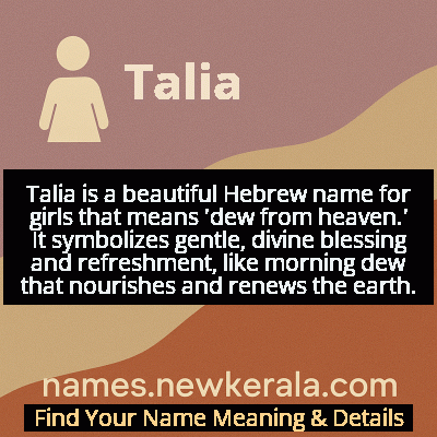 Talia Name Meaning and Origin