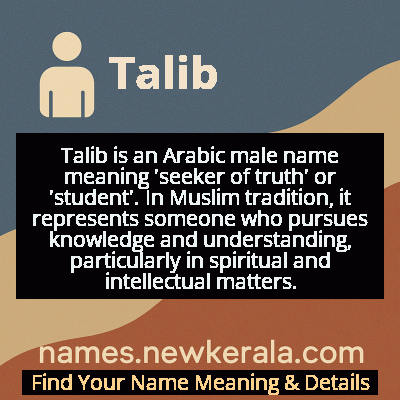 Talib Name Meaning and Origin