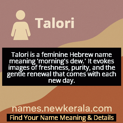 Talori Name Meaning and Origin