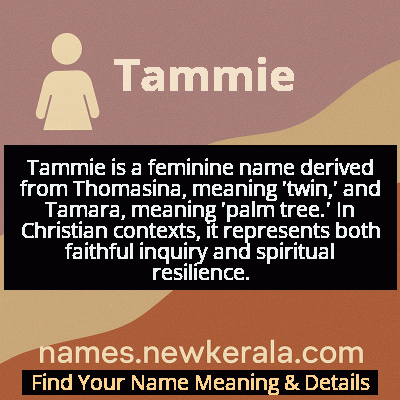 Tammie Name Meaning and Origin