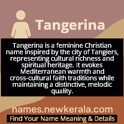 Tangerina Name Meaning and Origin