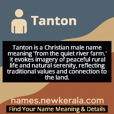 Tanton Name Meaning and Origin