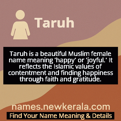 Taruh Name Meaning and Origin