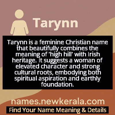 Tarynn Name Meaning and Origin