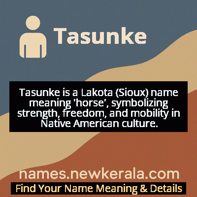 Tasunke Name Meaning and Origin