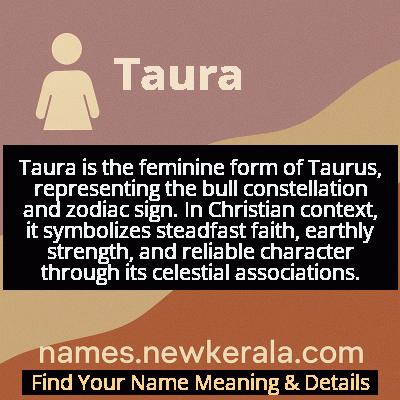 Taura Name Meaning and Origin