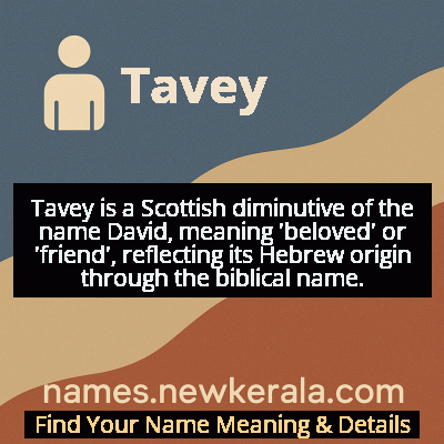 Tavey Name Meaning and Origin