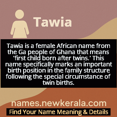 Tawia Name Meaning and Origin