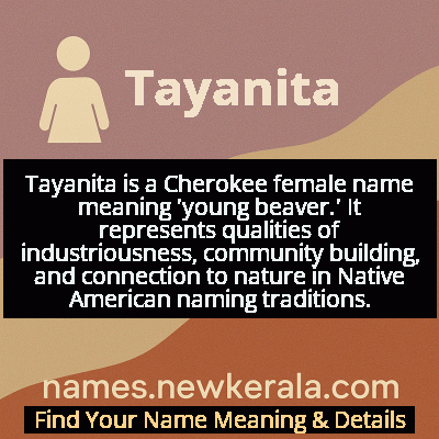 Tayanita Name Meaning and Origin