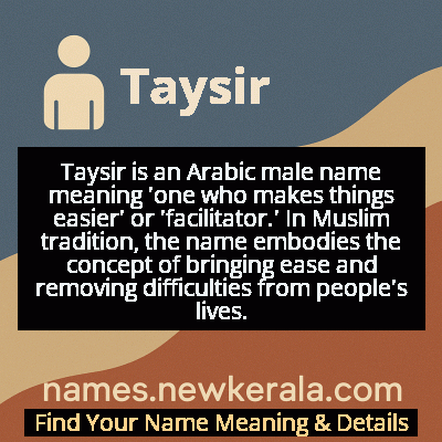 Taysir Name Meaning and Origin