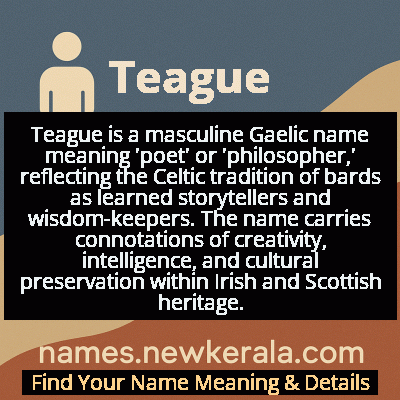 Teague Name Meaning and Origin