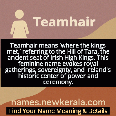 Teamhair Name Meaning and Origin
