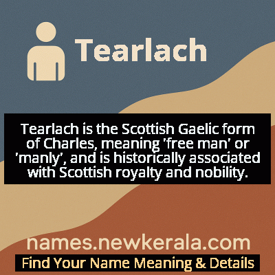 Tearlach Name Meaning and Origin