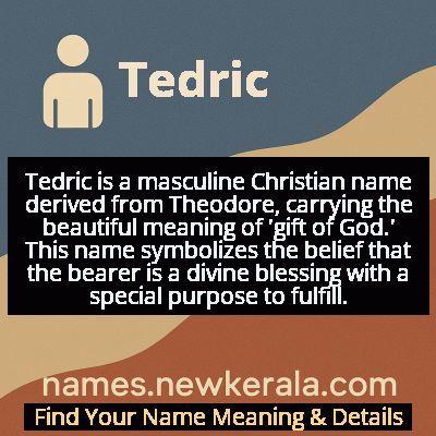 Tedric Name Meaning and Origin