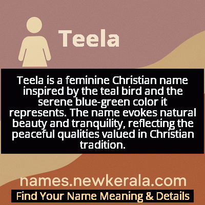 Teela Name Meaning and Origin