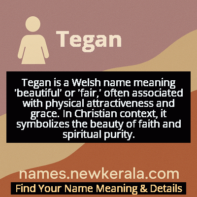 Tegan Name Meaning and Origin