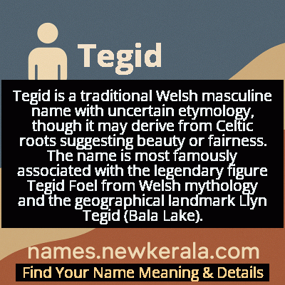 Tegid Name Meaning and Origin
