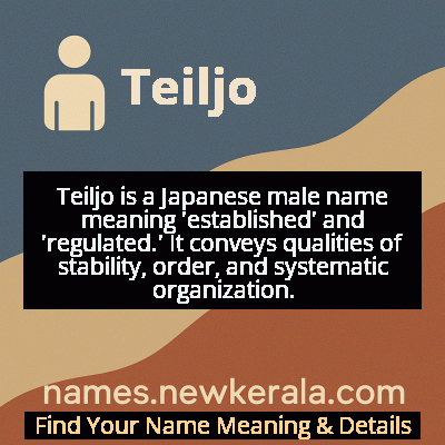 Teiljo Name Meaning and Origin