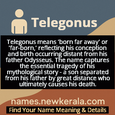 Telegonus Name Meaning and Origin
