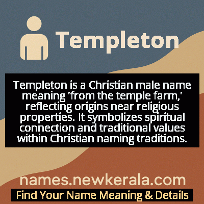 Templeton Name Meaning and Origin