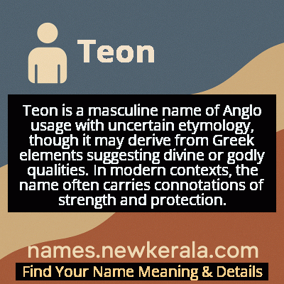 Teon Name Meaning and Origin