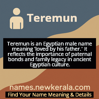 Teremun Name Meaning and Origin