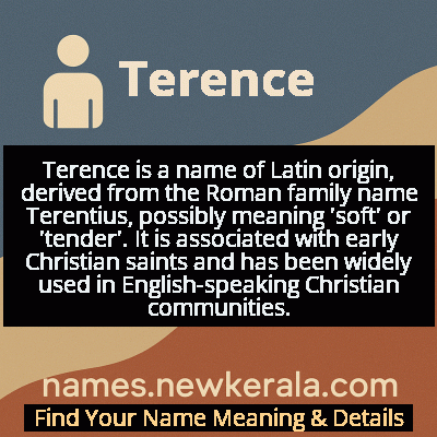 Terence Name Meaning and Origin