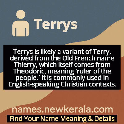 Terrys Name Meaning and Origin