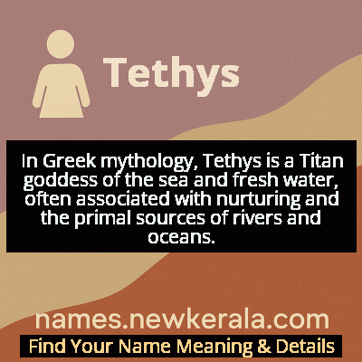 Tethys Name Meaning and Origin
