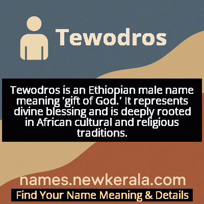 Tewodros Name Meaning and Origin