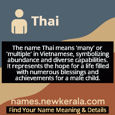 Thai Name Meaning and Origin