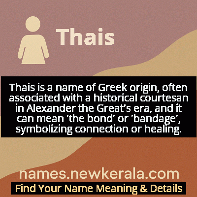 Thais Name Meaning and Origin