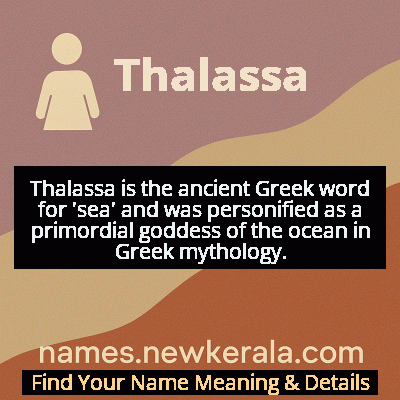 Thalassa Name Meaning and Origin
